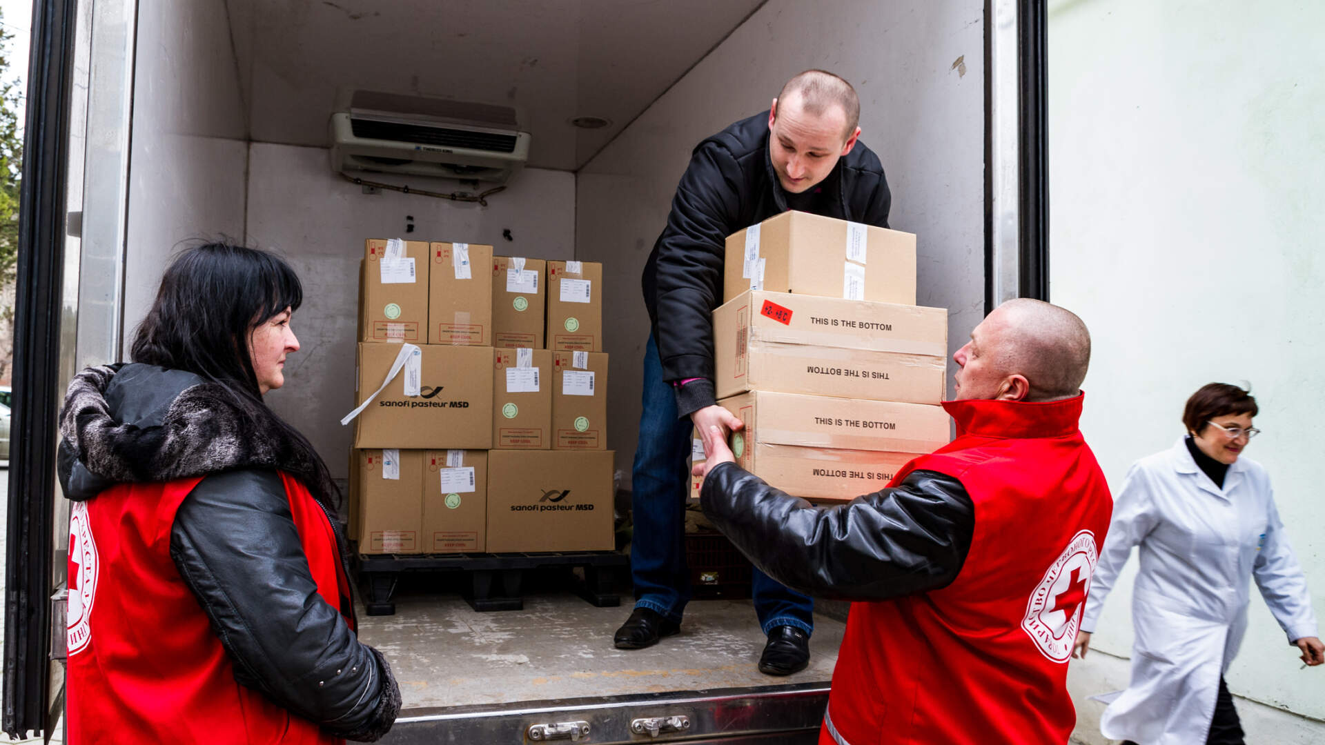 Unshakeable individuals and organizations tackle immense logistical challenges to deliver badly needed aid to Ukrainian civilians and soldiers.
