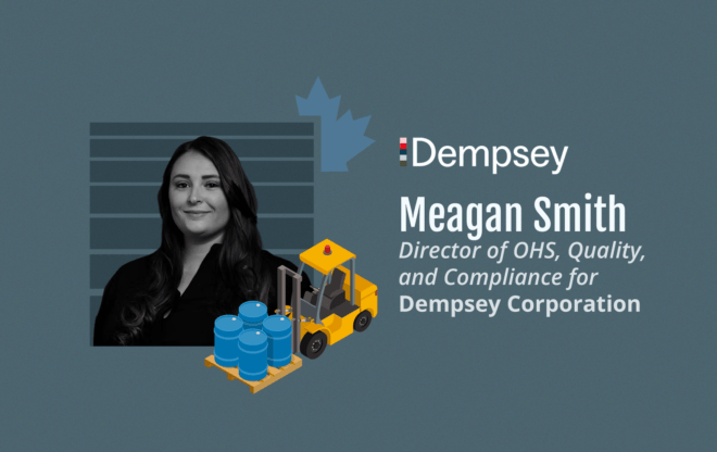 Meagan Smith, Director of OHS, Quality, and Compliance for Dempsey Corporation